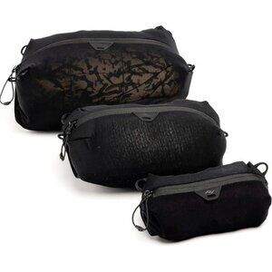 Ultralight mesh packing cube travel organizer compression bag small bundle set